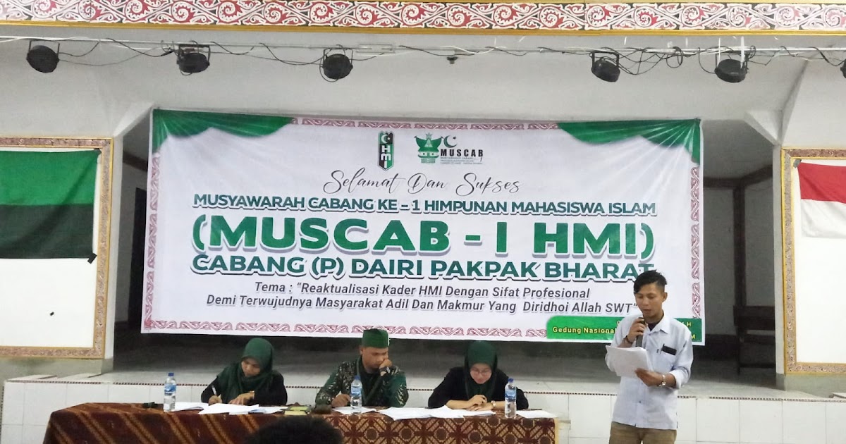 HMI pemkot kuala kapuas Gelar Musyawarah Cabang